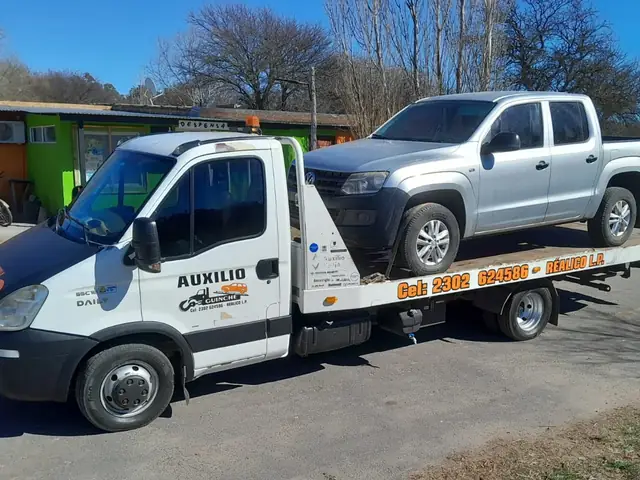 Traslado de pickup en camilla para vehículos livianos