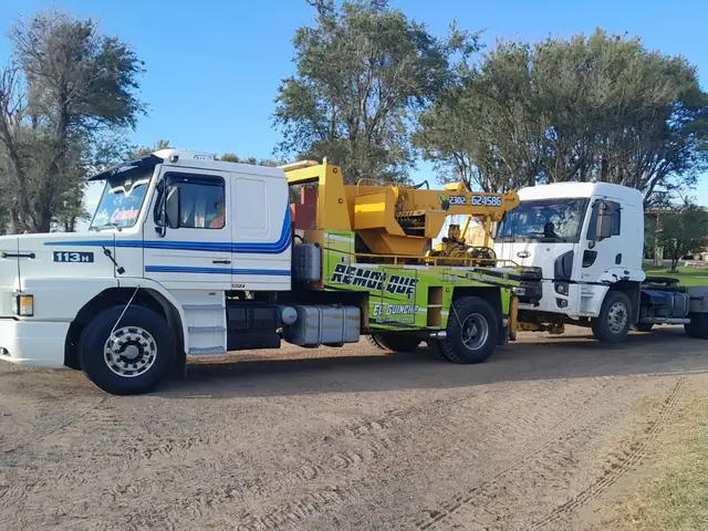 Flota de grúas Guinche y transporte pesado